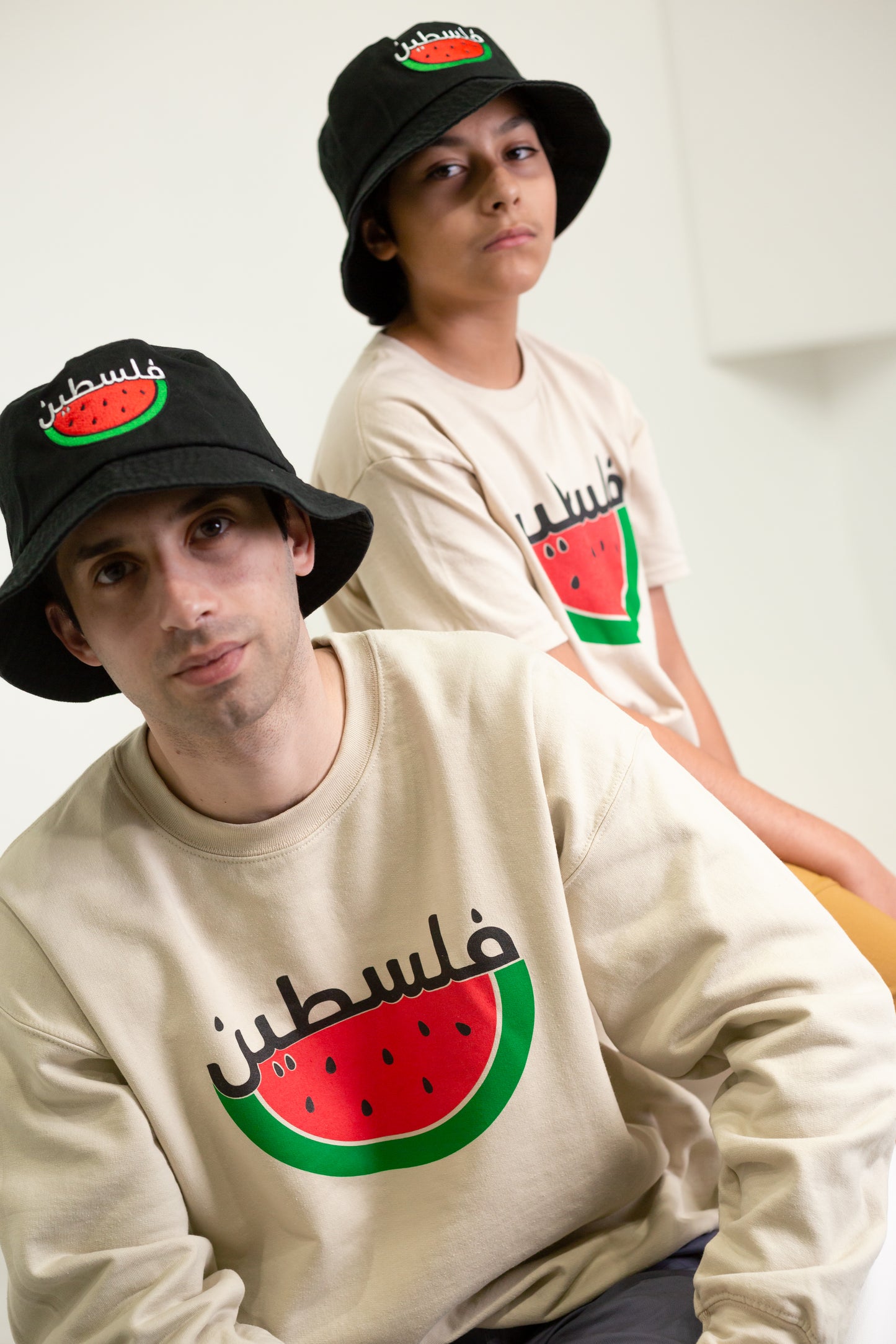 Watermelon Embroidered Bucket Hat