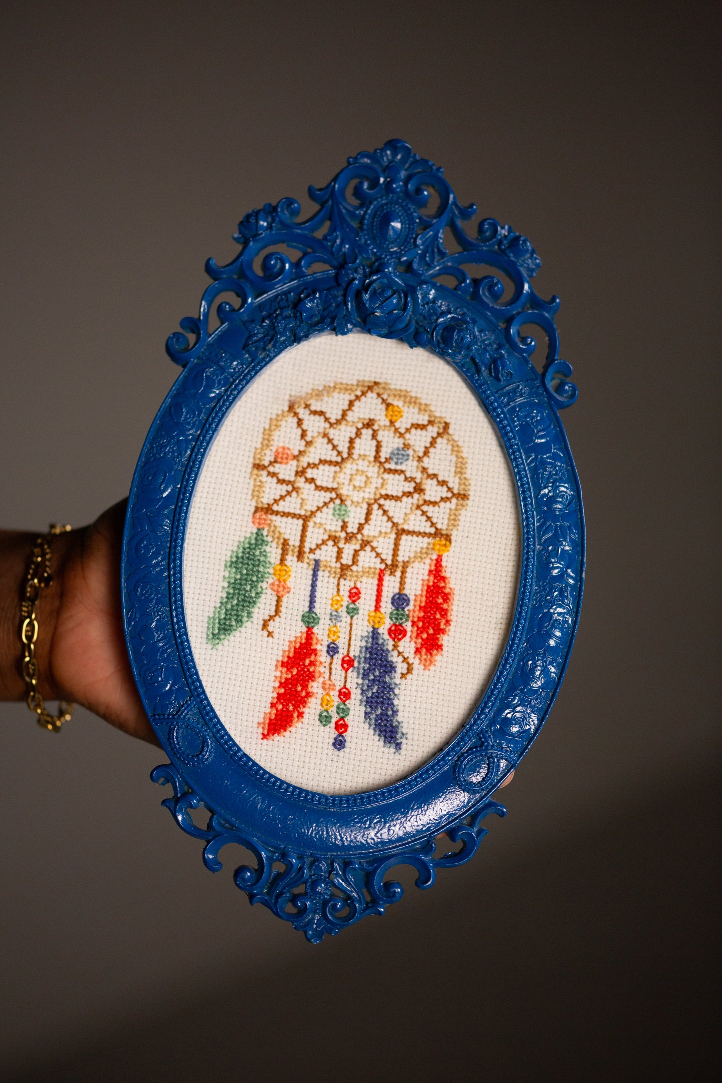 Wooden Embroidery Decor