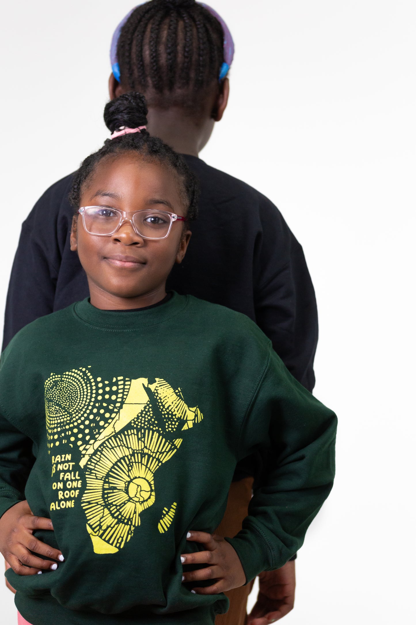 Youth Africa Map Crewneck